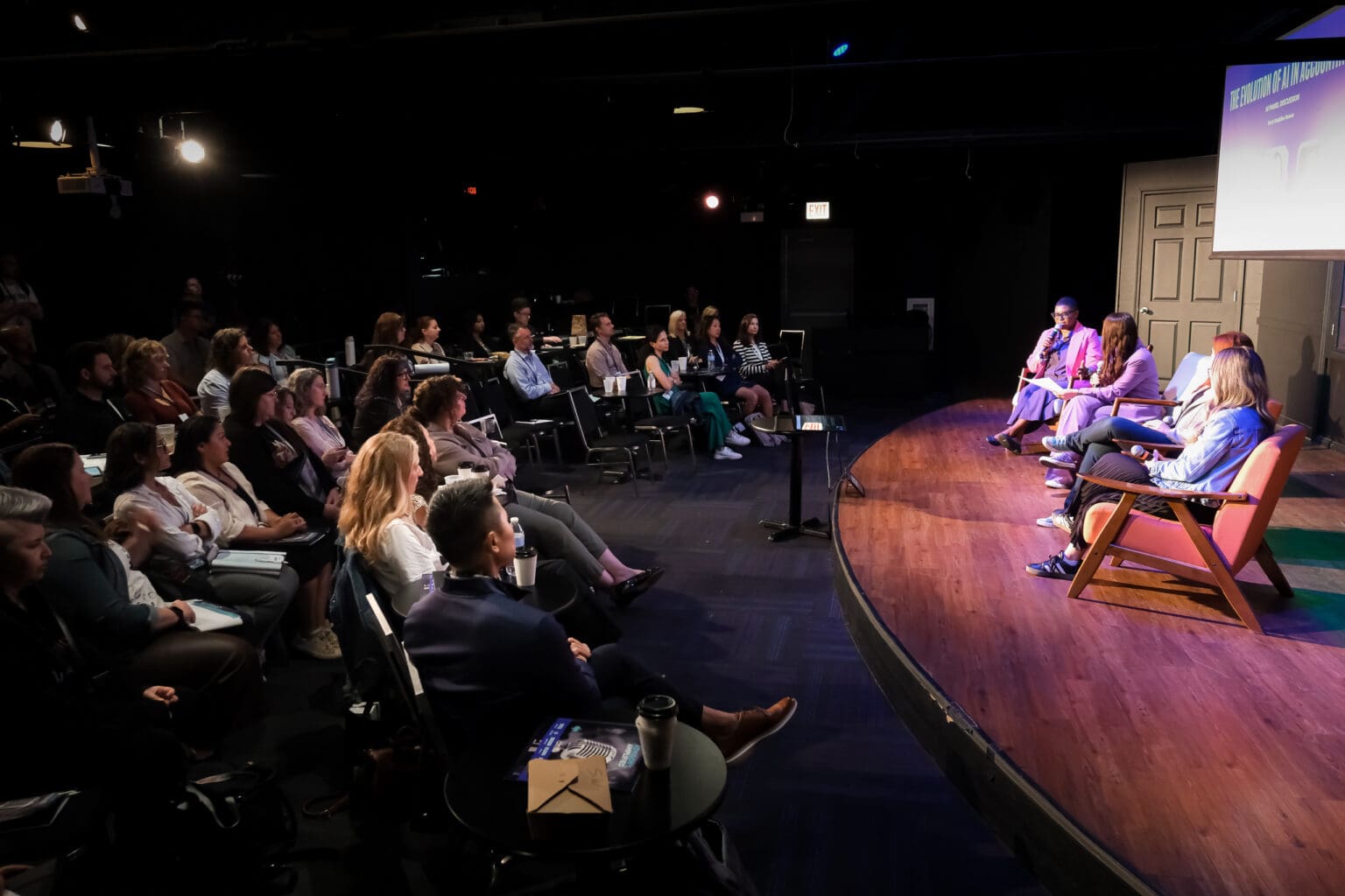 Image of The Fremont theatre hosting workshop round table discussion